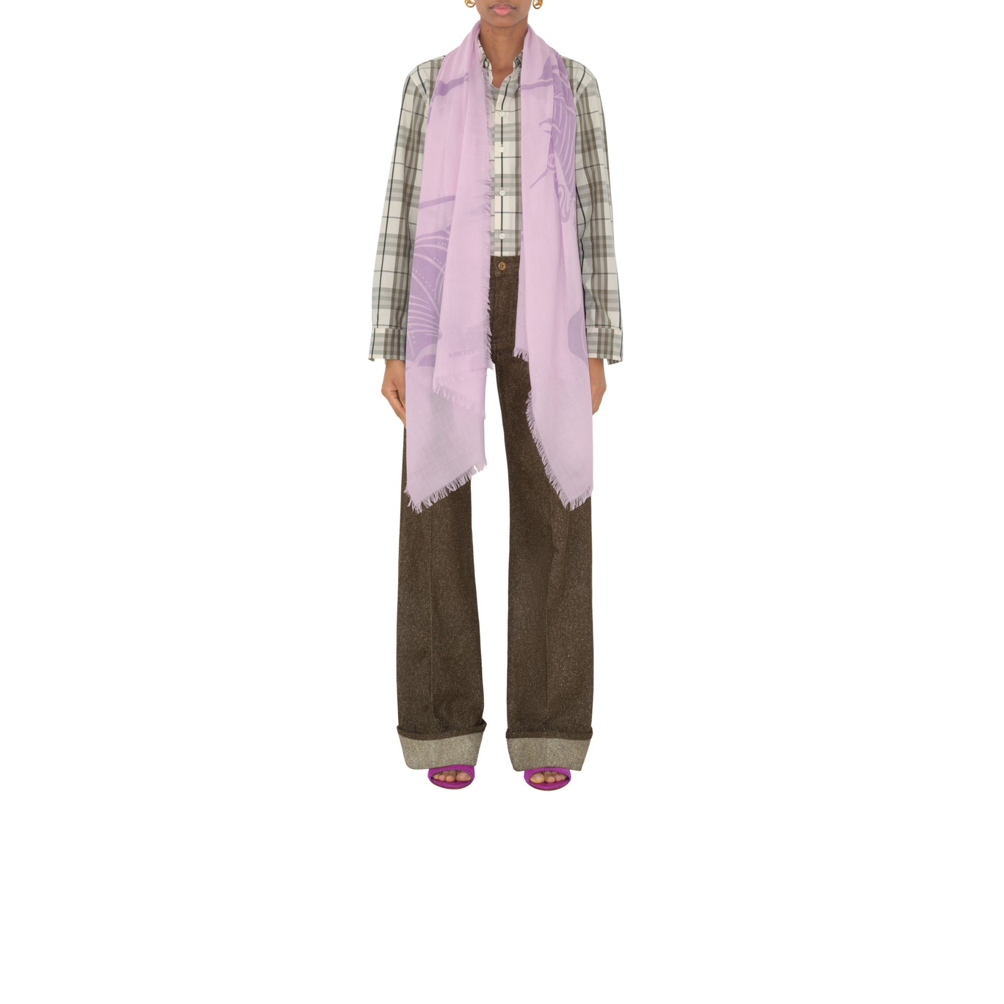 EKD 울 스카프 던