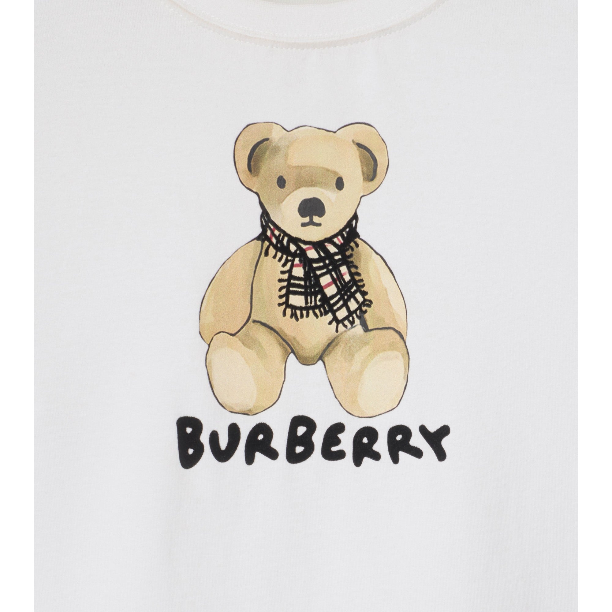 토마스 베어 코튼 티셔츠 화이트