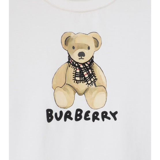 토마스 베어 코튼 티셔츠 화이트