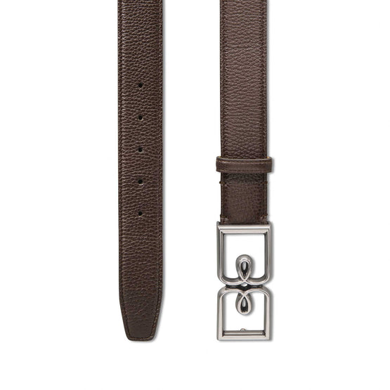 C0069 B VOLUTE ECHO GRAINED LEATHER DARK