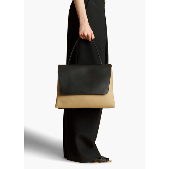 LIA LARGE CANVAS TOP HANDLE