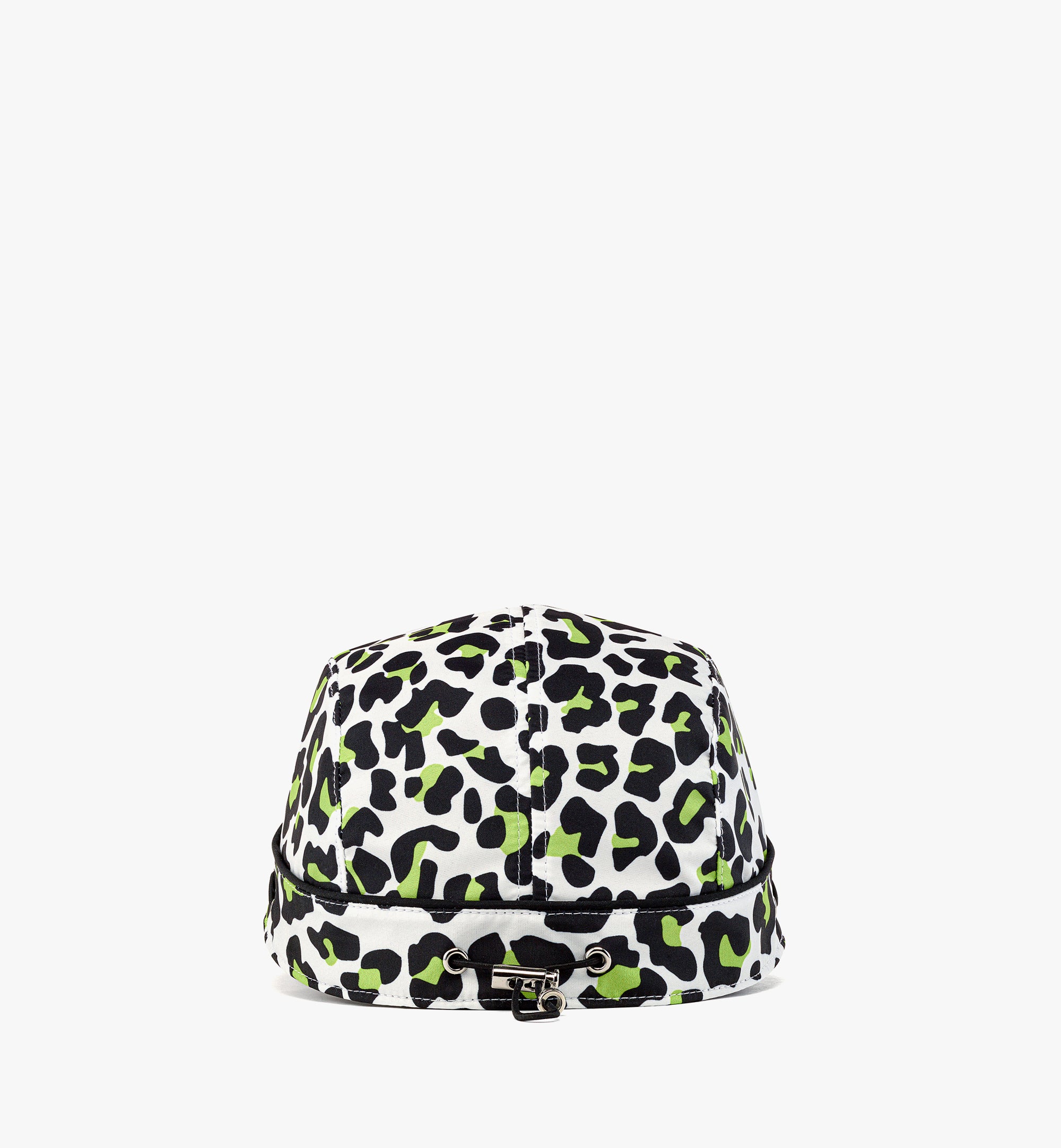 MCM Collection 레오파드 프린트 로고 캡