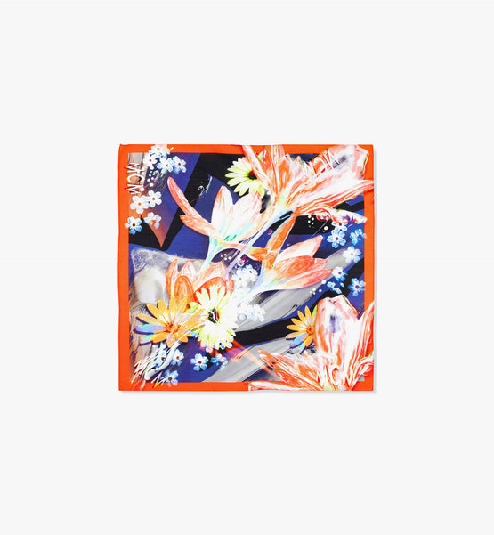 MCM Collection 플라워 프린트 반다나 스카프