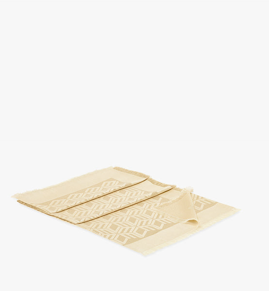 MCM Collection 큐빅 모노그램 숄