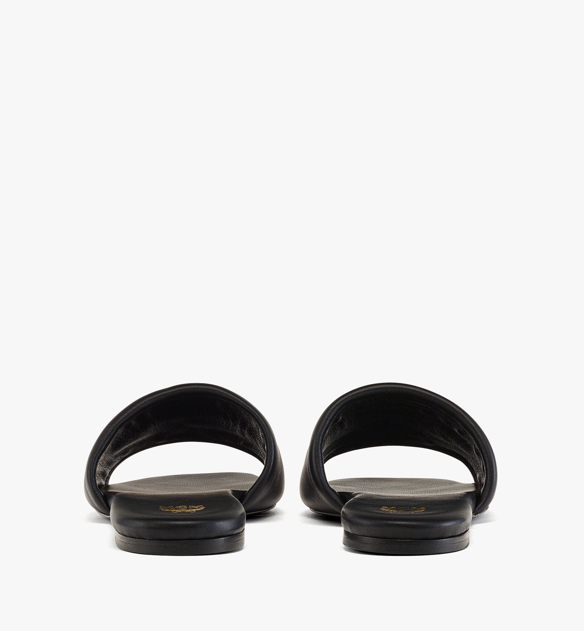 MODE TRAVIA 양가죽 플랫 샌들