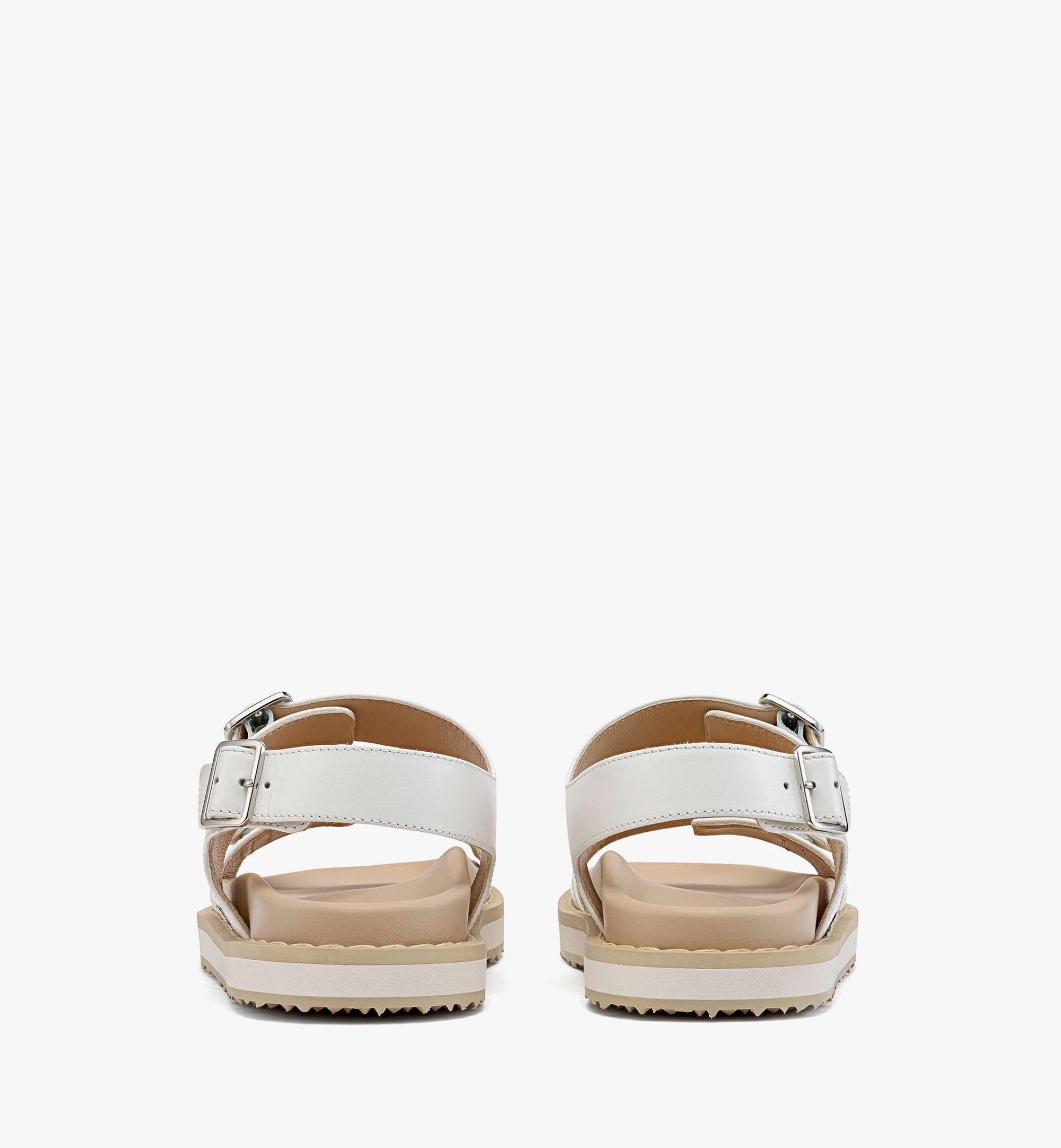 MCM Collection 송아지 레더 샌들