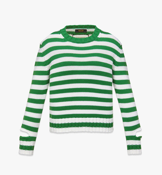 MCM Collection 메리노 울 스트라이프 스웨터