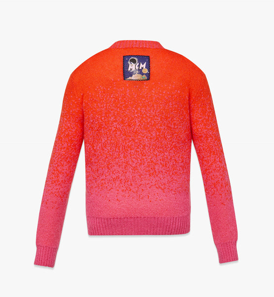 MCM Collection 그라데이션 모헤어 자카드 스웨터