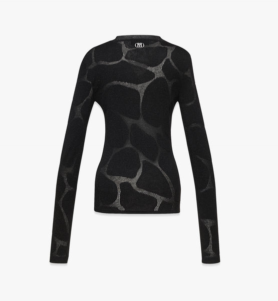 MCM Collection 인타르시아 니트 탑