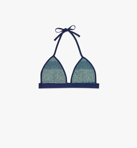 MCM Collection 자카드 비키니 탑