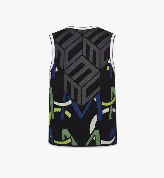 MCM x PUMA 모노그램 자카드 탑