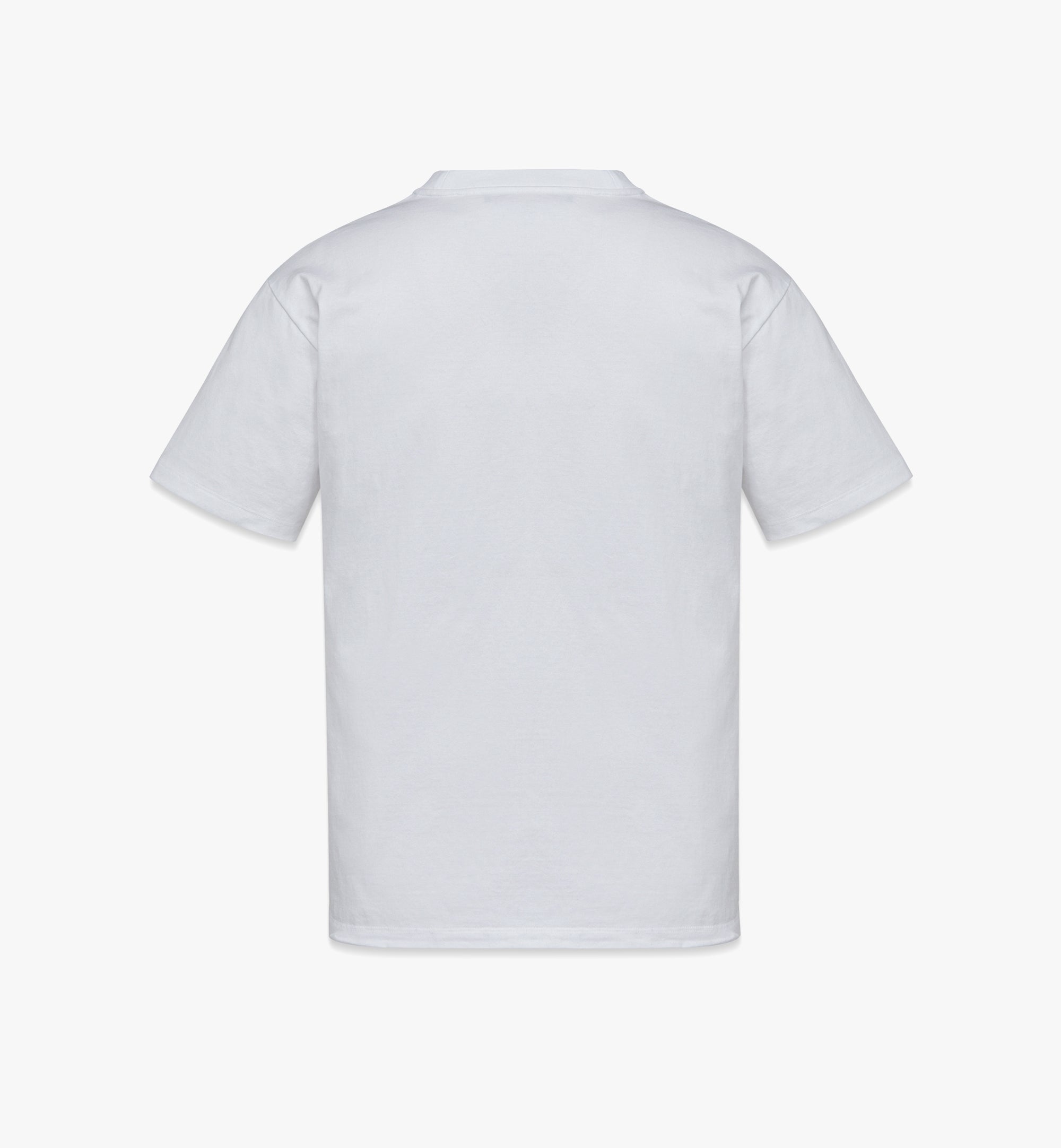 MCM Collection 오가닉 코튼 유니섹스 M Pup 포스트카드 프린트 티셔츠