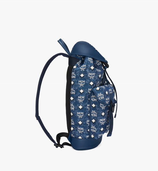 Brandenburg 빈티지 데님 자카드 미디엄 백팩