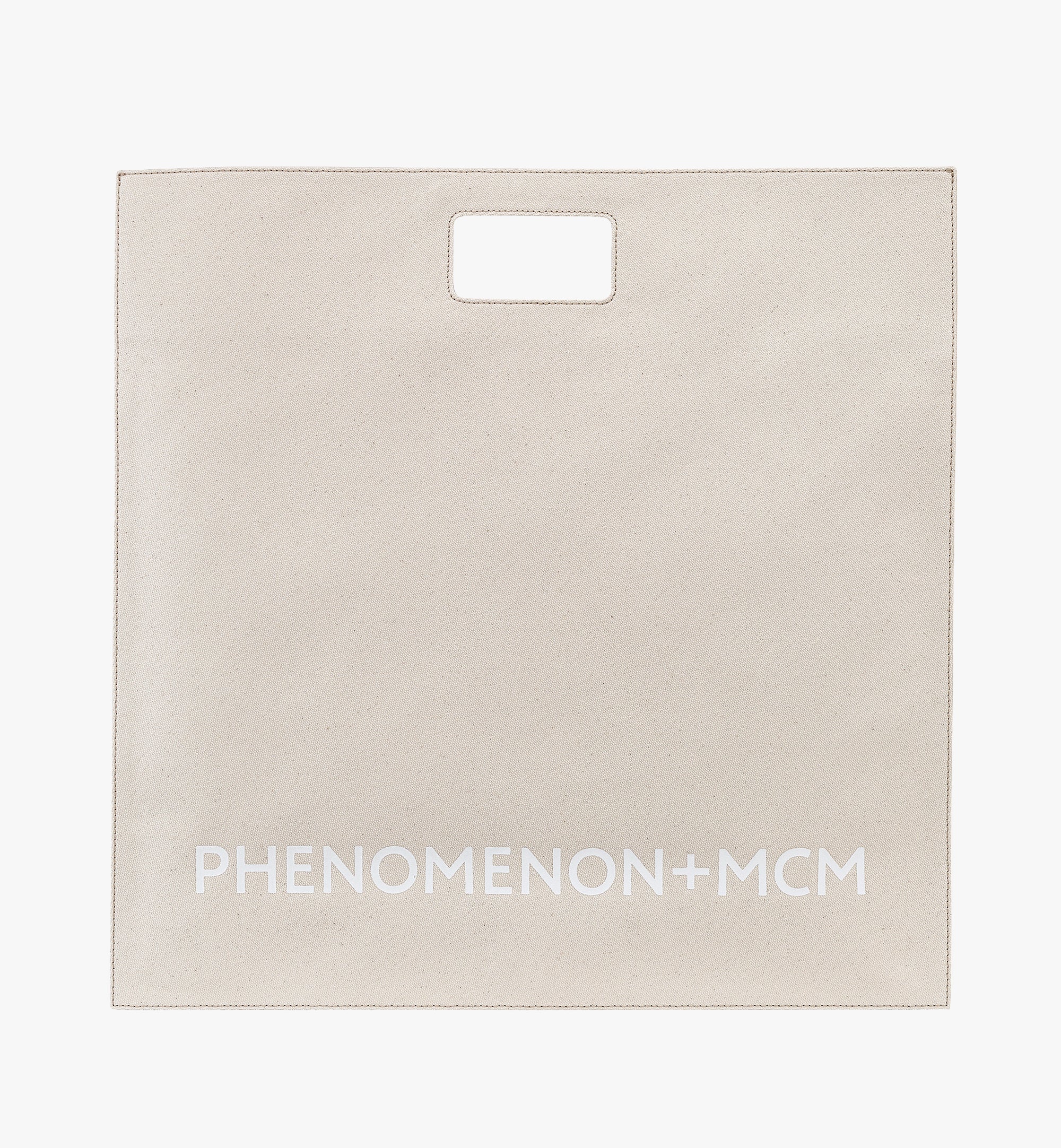 P+M(PHENOMENON x MCM) 스퀘어 라지 토트