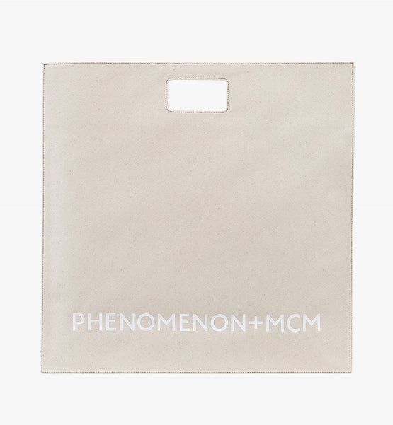 P+M(PHENOMENON x MCM) 스퀘어 라지 토트