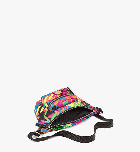 Fursten 큐빅 카무플라주 나일론 미니 벨트백