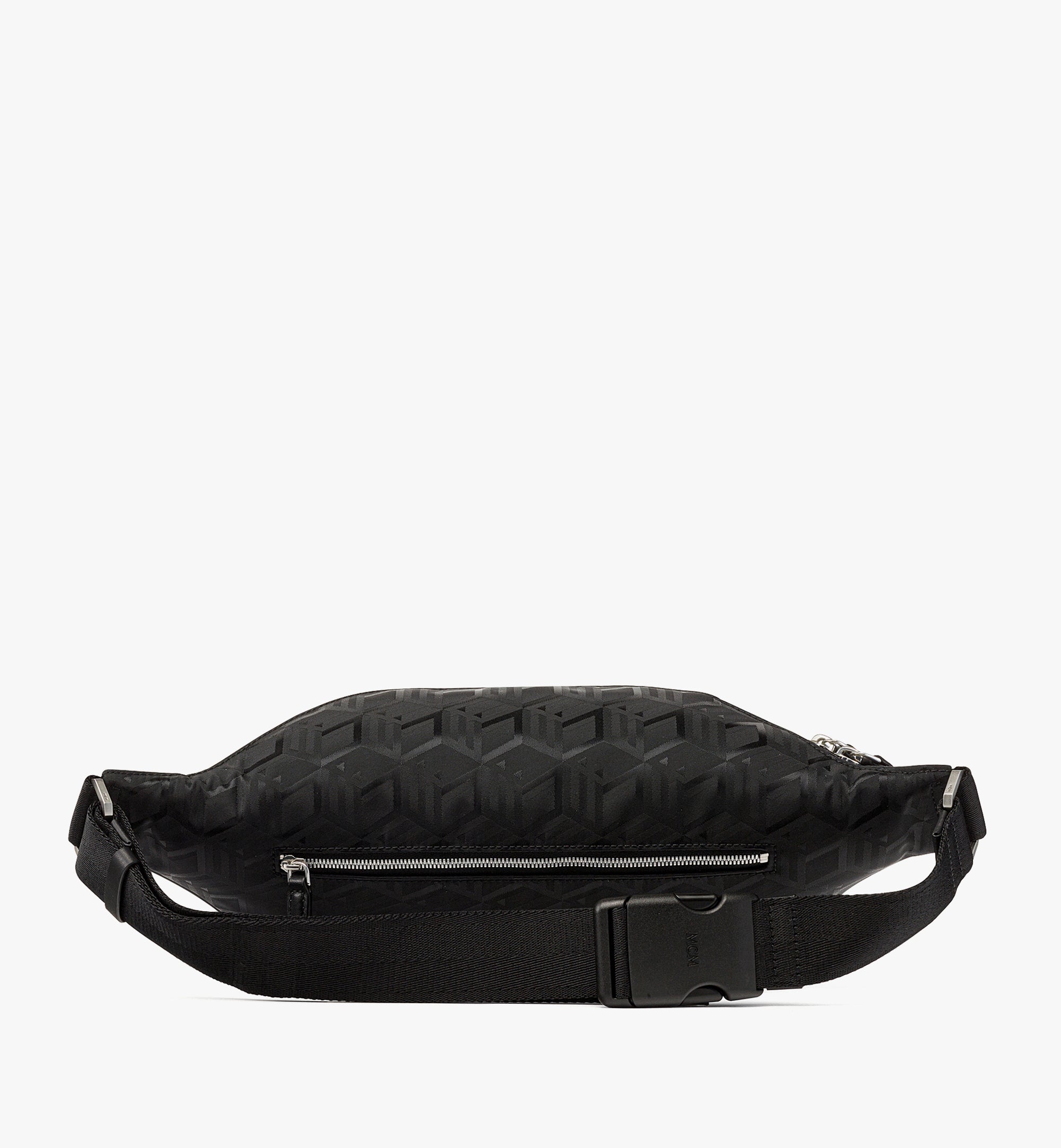 Frusten 큐빅 자카드 나일론  미디엄 벨트백