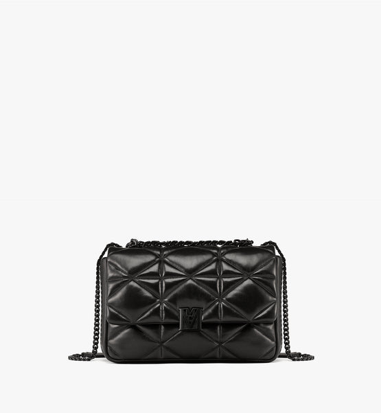 Travia 클라우드 퀼티드 레더 라지 숄더백