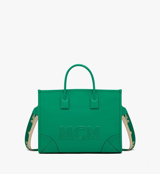 München 스페인 송아지 레더 라지 토트