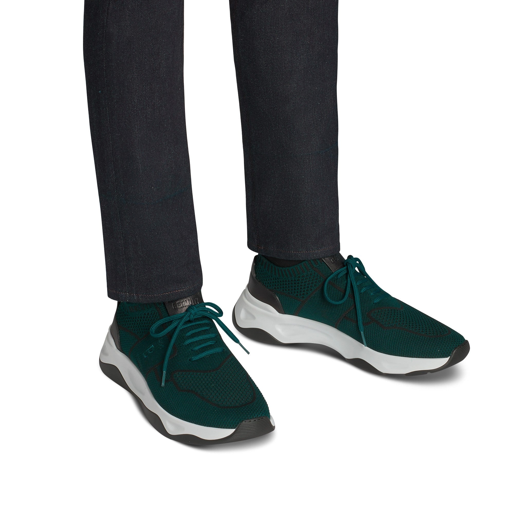 S4918 KNIT + VN DARK GREEN