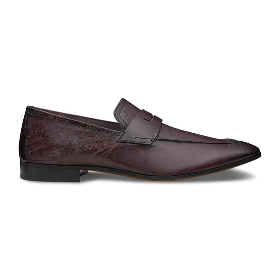 S4924 KANGAROO SCRITTO AUBERGINE