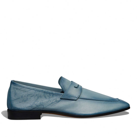 S4924 KANGAROO SCRITTO STONE DENIM