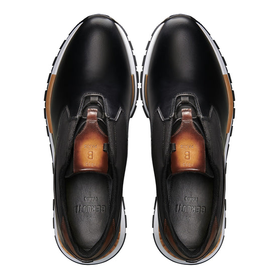 S4970 GLAZED CALF BLACK