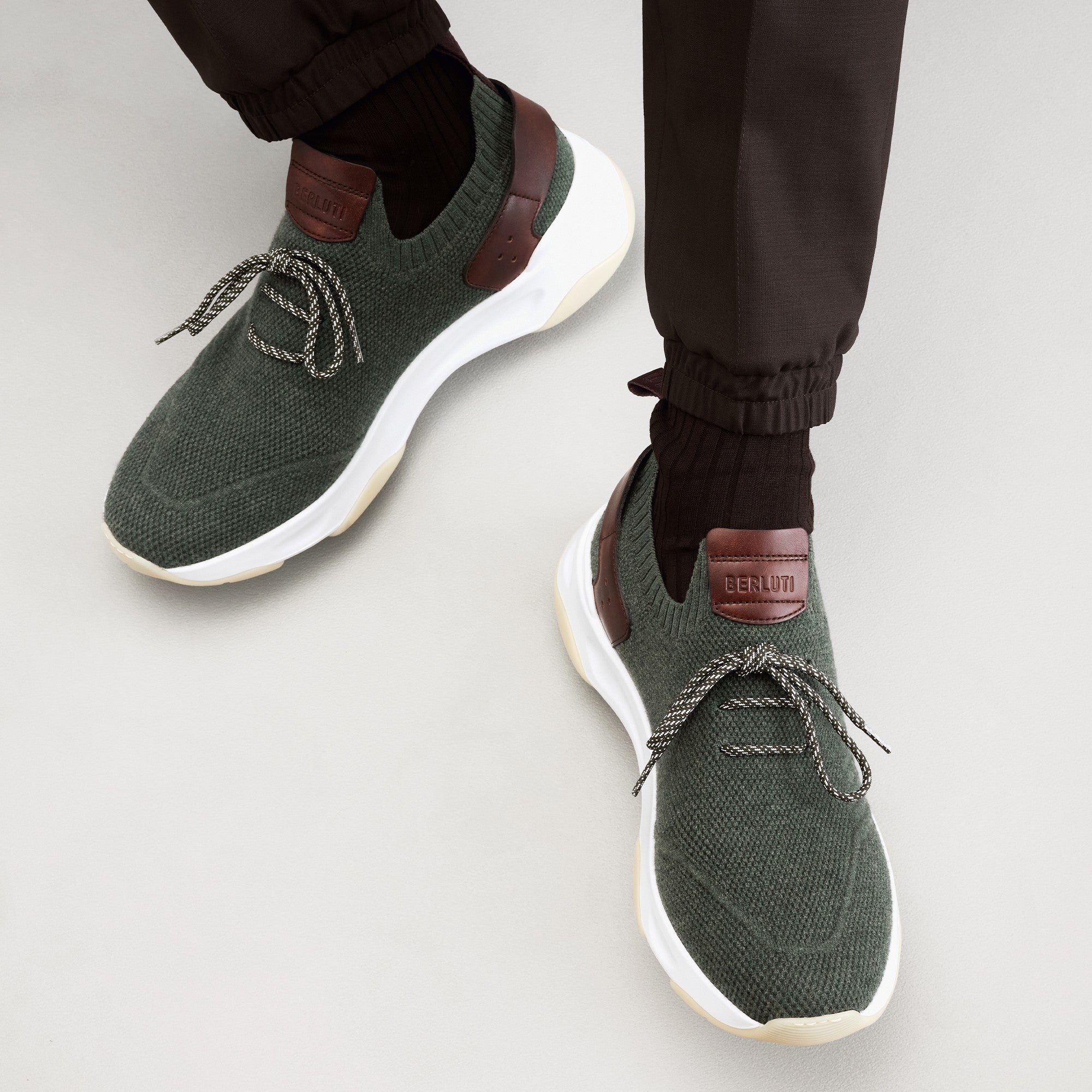S5820 CASHMERE BLEND + LAG GREEN