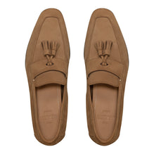 S5852 NUBUCK TASSELS LIGHT BROWN