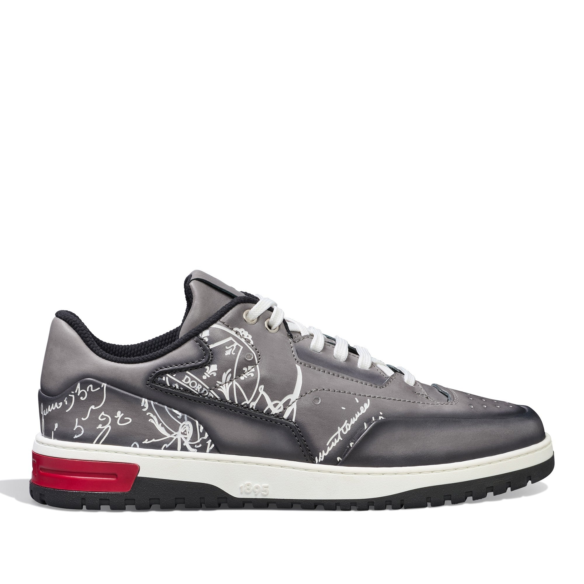 S5867 VN COL SCR IRON GREY+WHITE