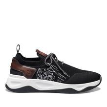 S6011  KNIT + VN + SCR EMBROIDERY BLACK