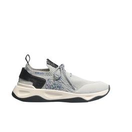 S6011 KNIT SCRITTO + LAG LIGHT GREY