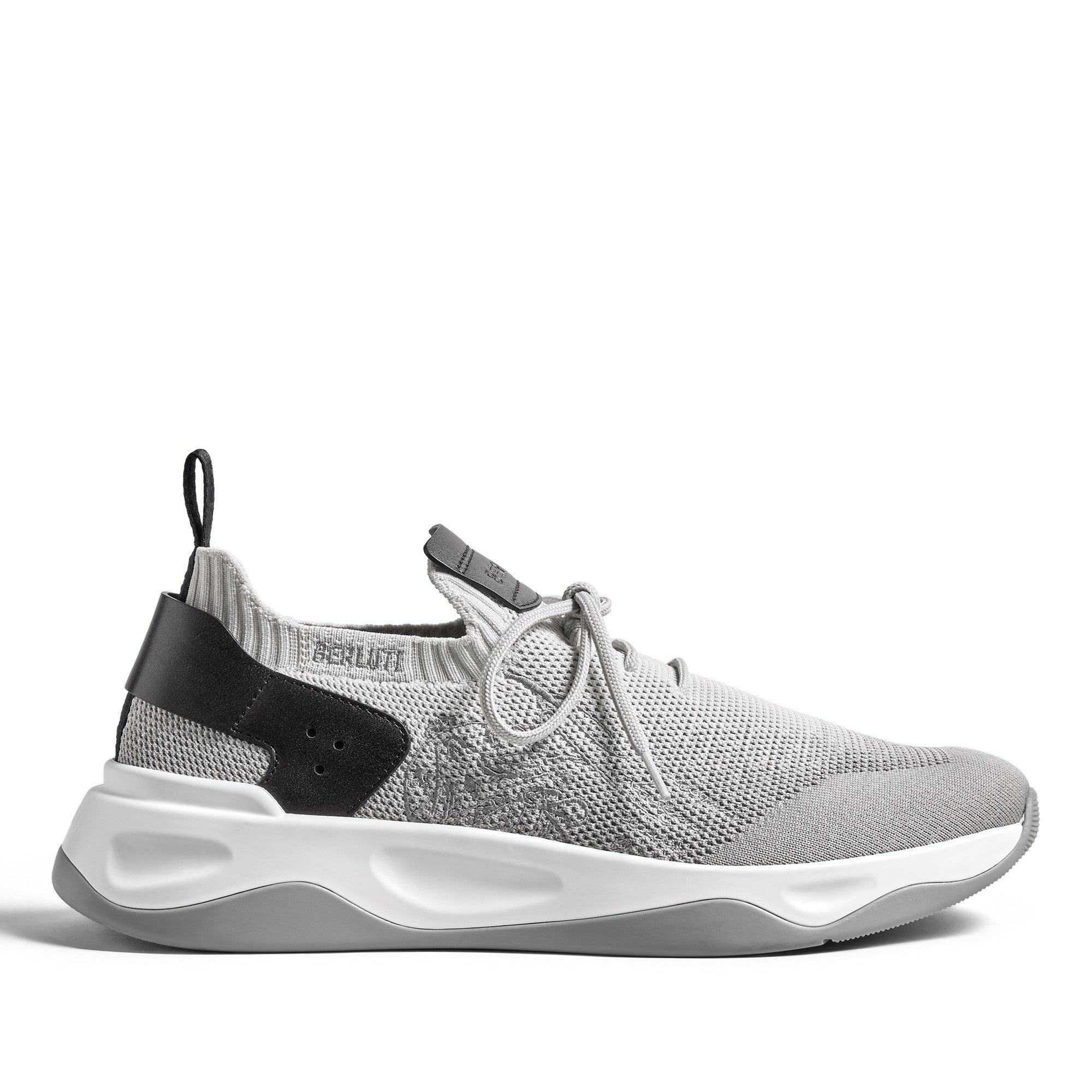 S6011 KNIT+LAG+SCR GRAD DARK GREY / GREY