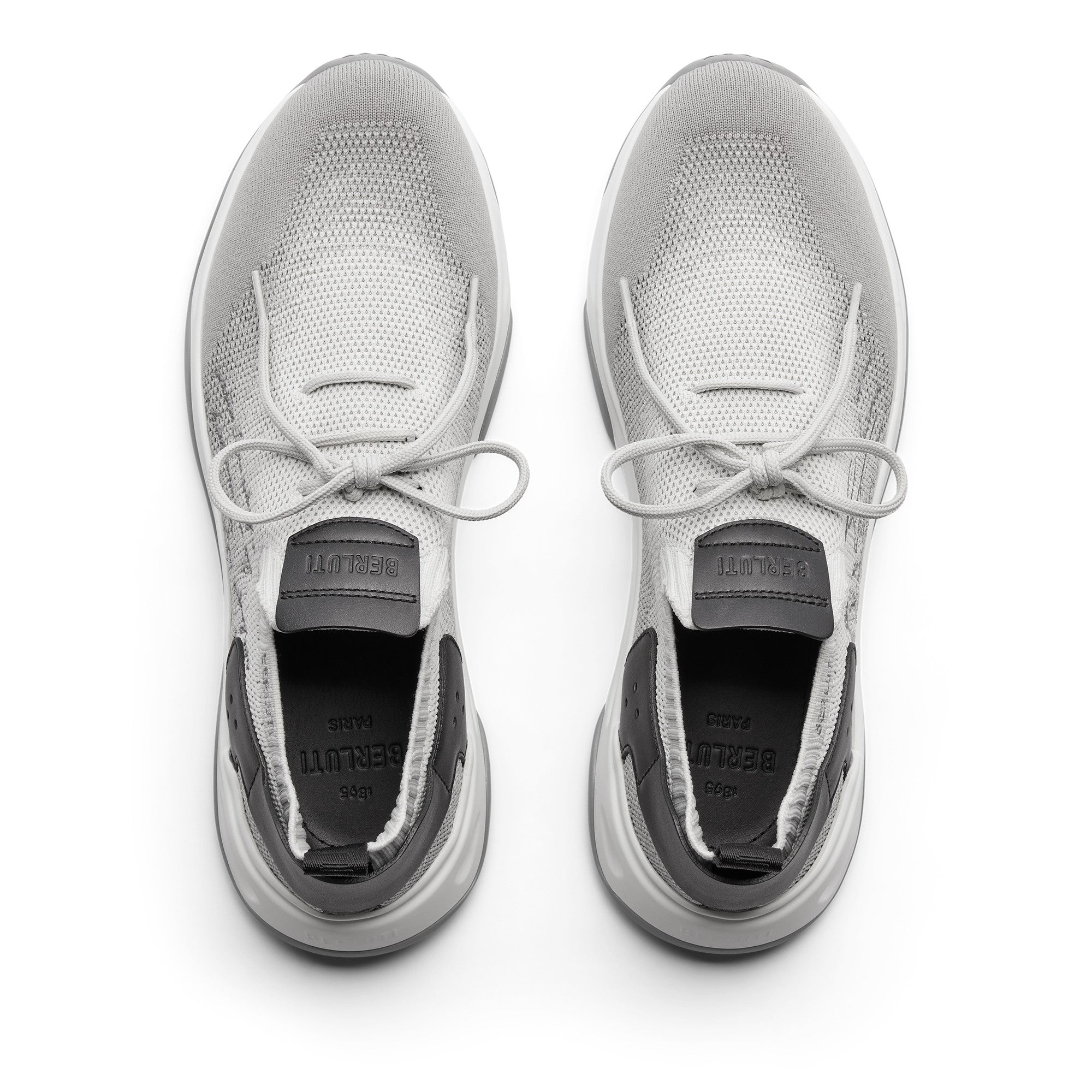 S6011 KNIT+LAG+SCR GRAD DARK GREY / GREY