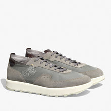 S6034 CAMOSCIO + NYLON SCRITTO + VN GREY
