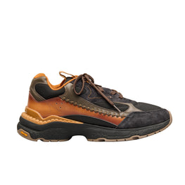 S6165 SUEDE+CALF+NYLON METEORITE BROWN