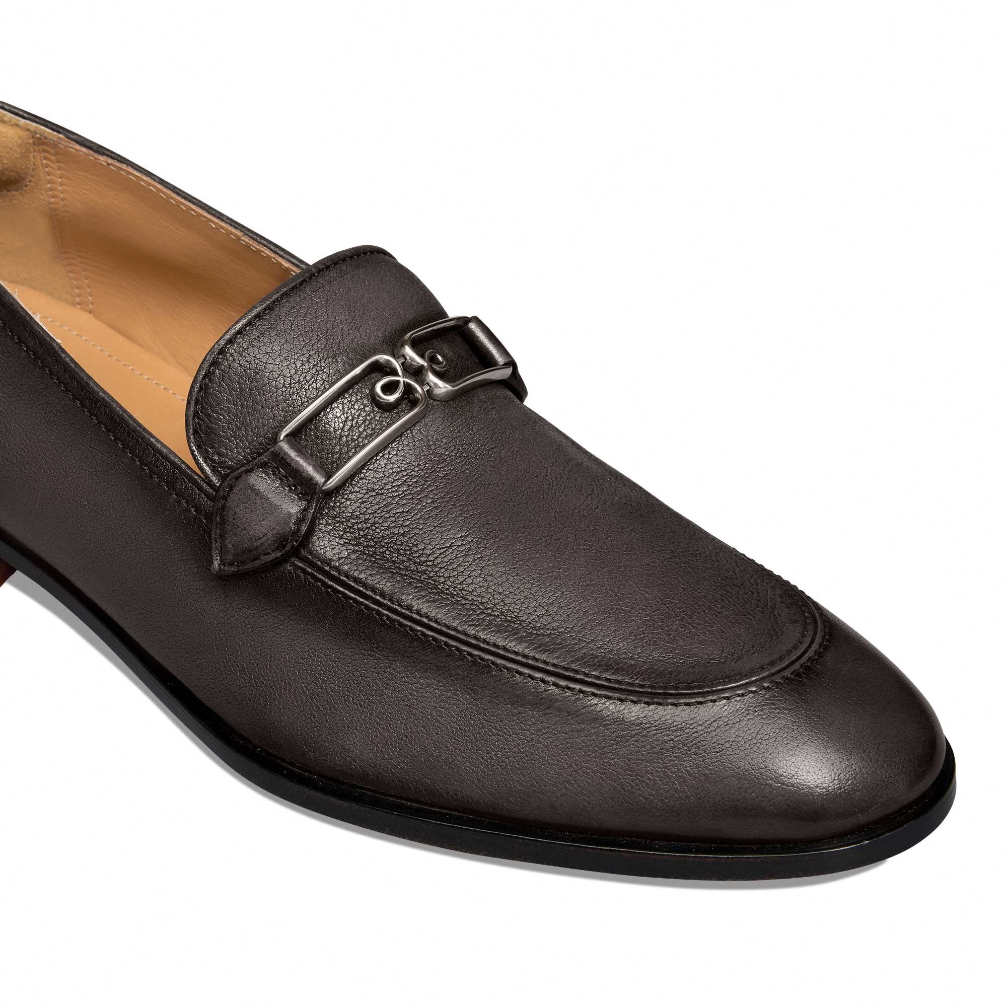 S6239 GRAINED CALF NERO