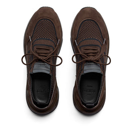 S6330 KNIT + NUBUCK + LAG CHOCOLATE