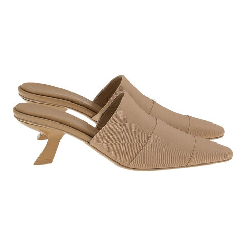 ALGEDI 55 Mule-BEIGE-WHITE