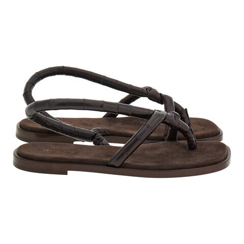 FLORIANE P Sandal-BROWN