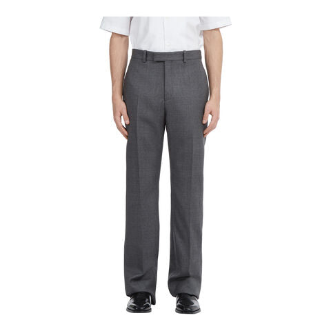 Trousers without pleats-GREY