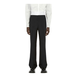 Trousers without pleats (BLACK)