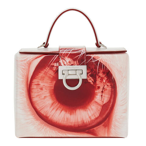 TRIFOLIO TH Top Handle-White&Red