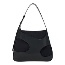 CUT OUT L Hobo-Black