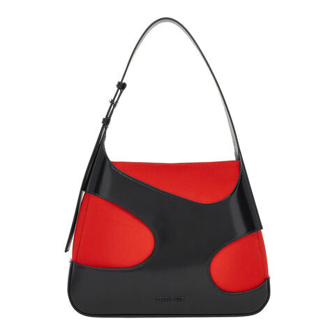 CUT OUT M Hobo-Black&Red
