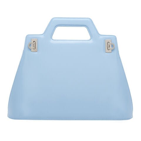 WANDA M Top Handle-BLUE