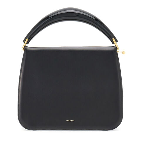 Top Handle Bag - BLACK