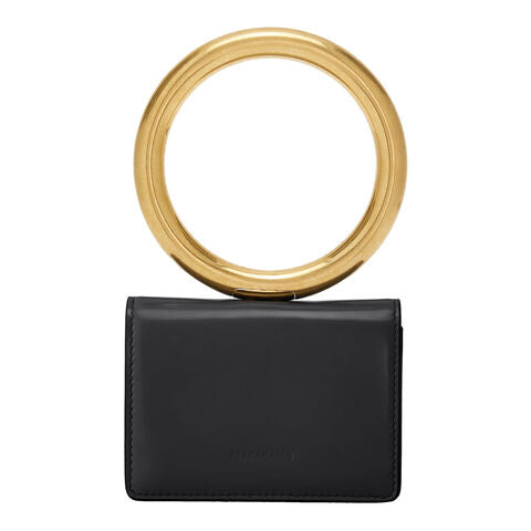 PORTACARTE Credit Card Case-BLACK