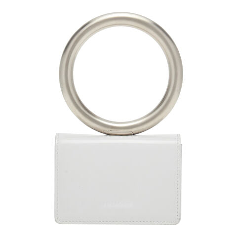 PORTACARTE Credit Card Case-WHITE