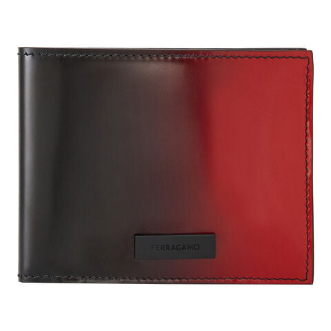 LINGOTTO Wallet-Black&Red